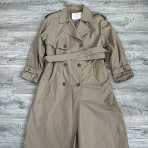 Towne by London Fog Trench Coat Sz 12